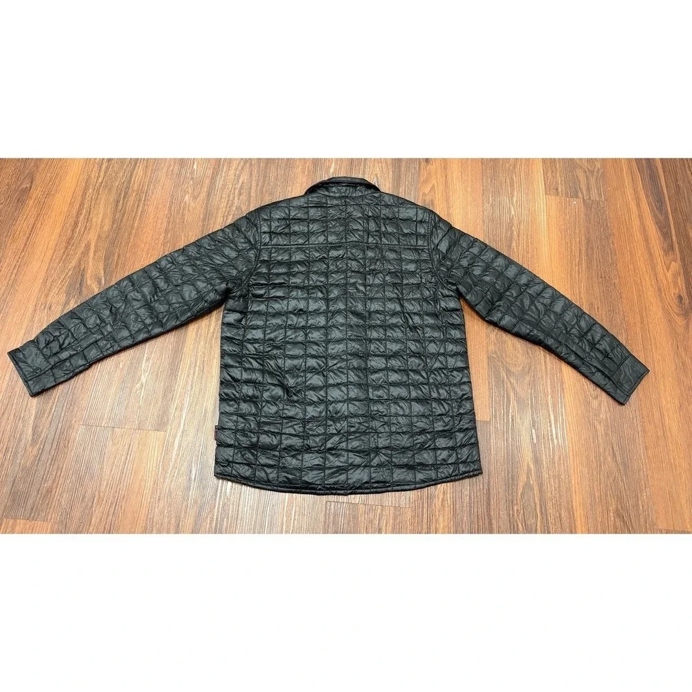 The North Face Reyes ThermoBall Insulated‎ Button Shirt Jacket Black Men L C916